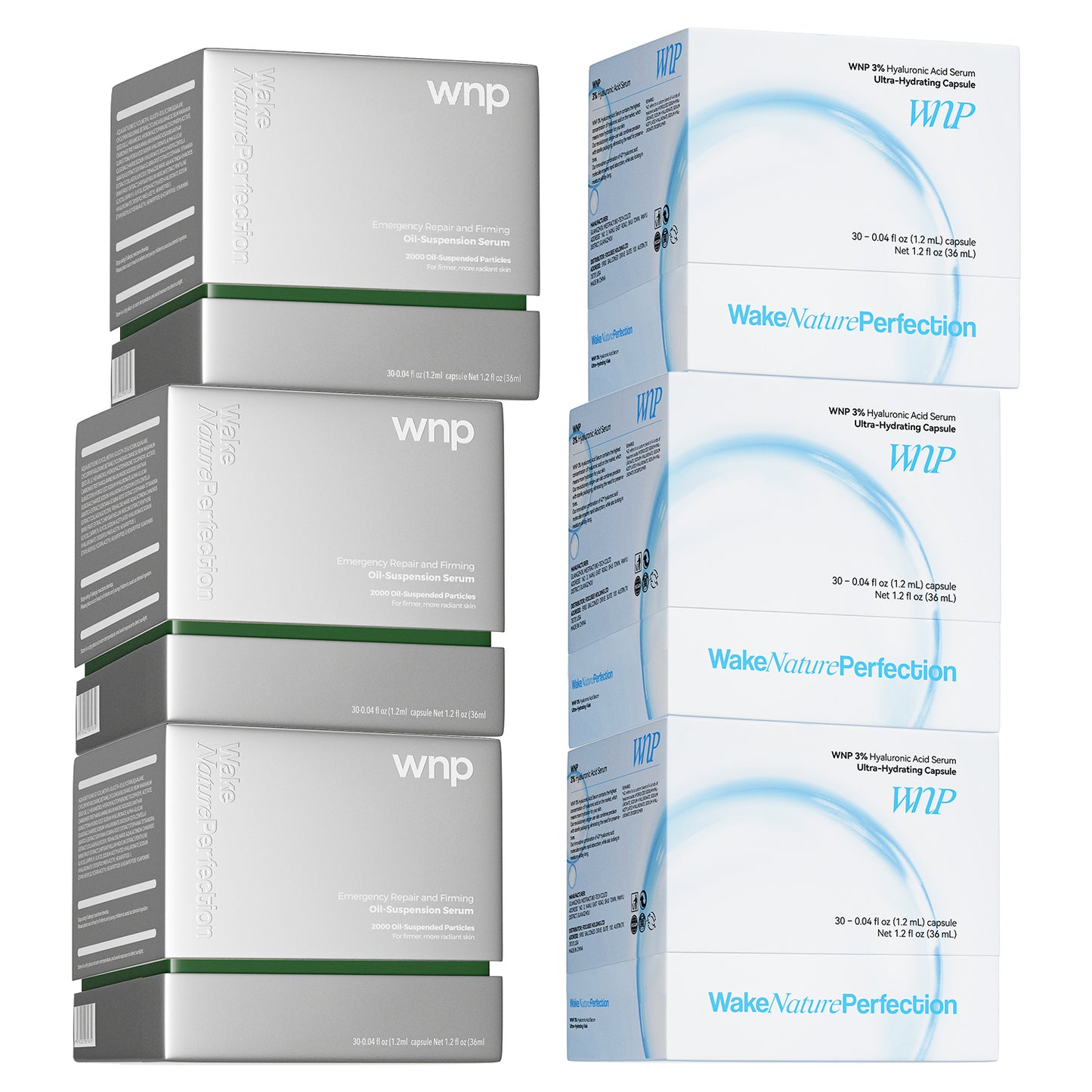 3% Hyaluronic Acid and Emergency Repair Serum Set