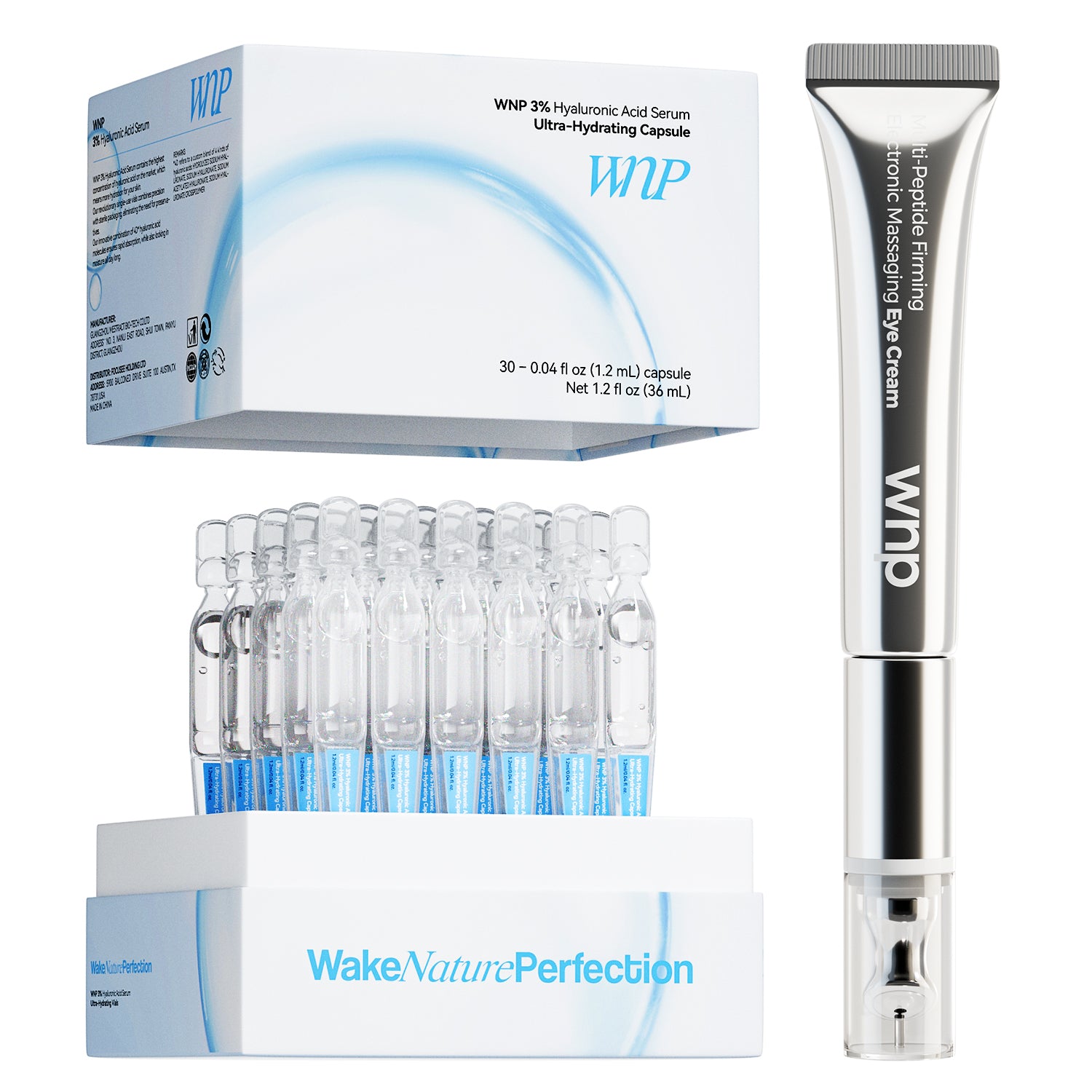 3% Hyaluronic Acid Serum & Anti-wrinkle Eye Cream