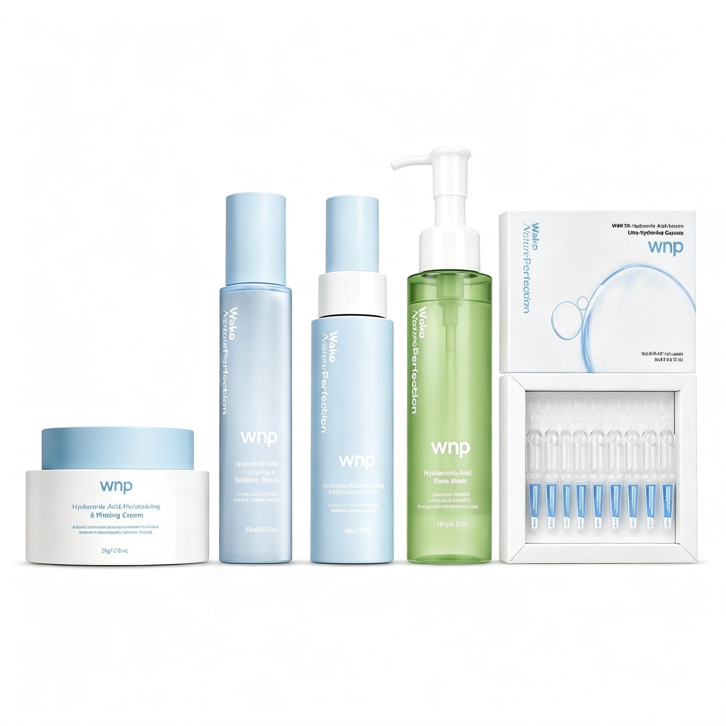 5-Step Deep Hydration Skincare Routine Set