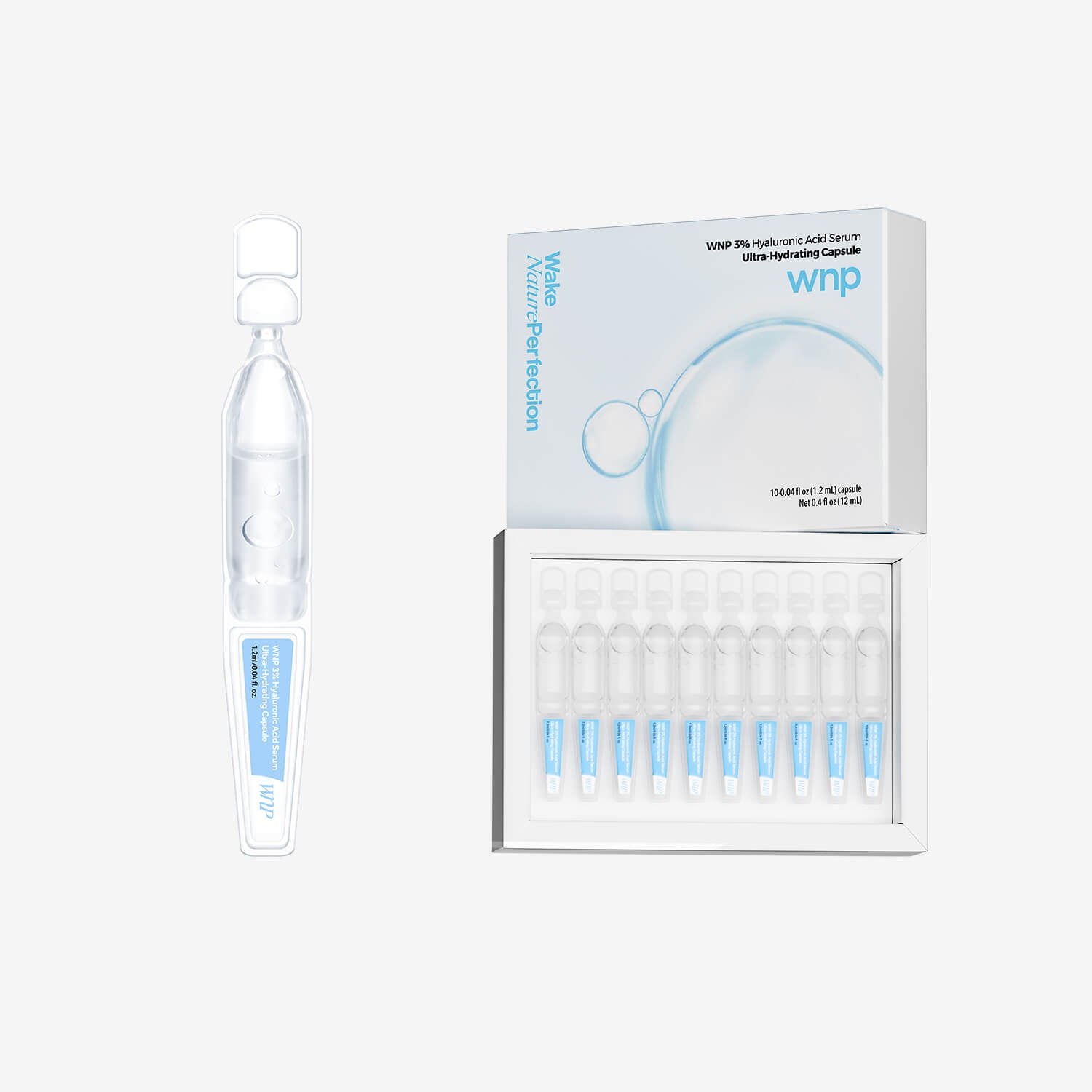 3% Hyaluronic Acid Serum | Travel Size (10 Vials)