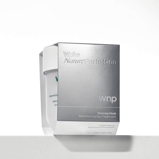 Wake Nature Perfection Mummy Mask packaging on a white background