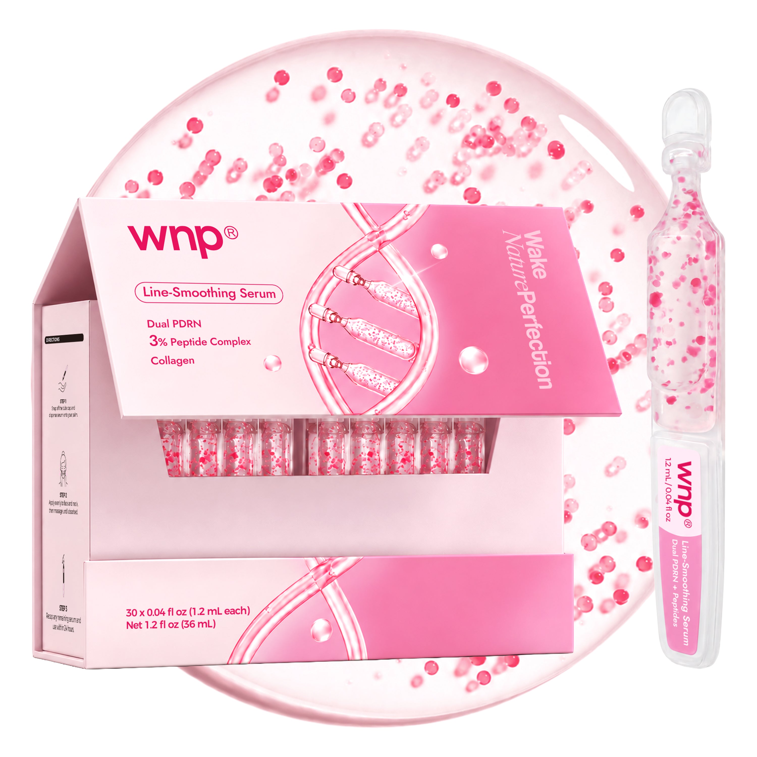 Dual PDRN Line-Smoothing Serum with Collagen & Peptide