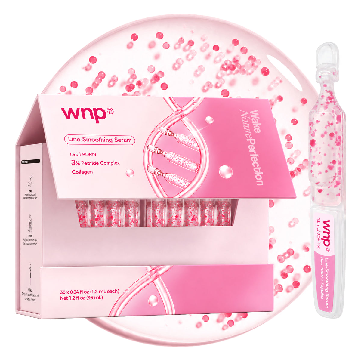 Dual PDRN Line-Smoothing Serum with Collagen & Peptide