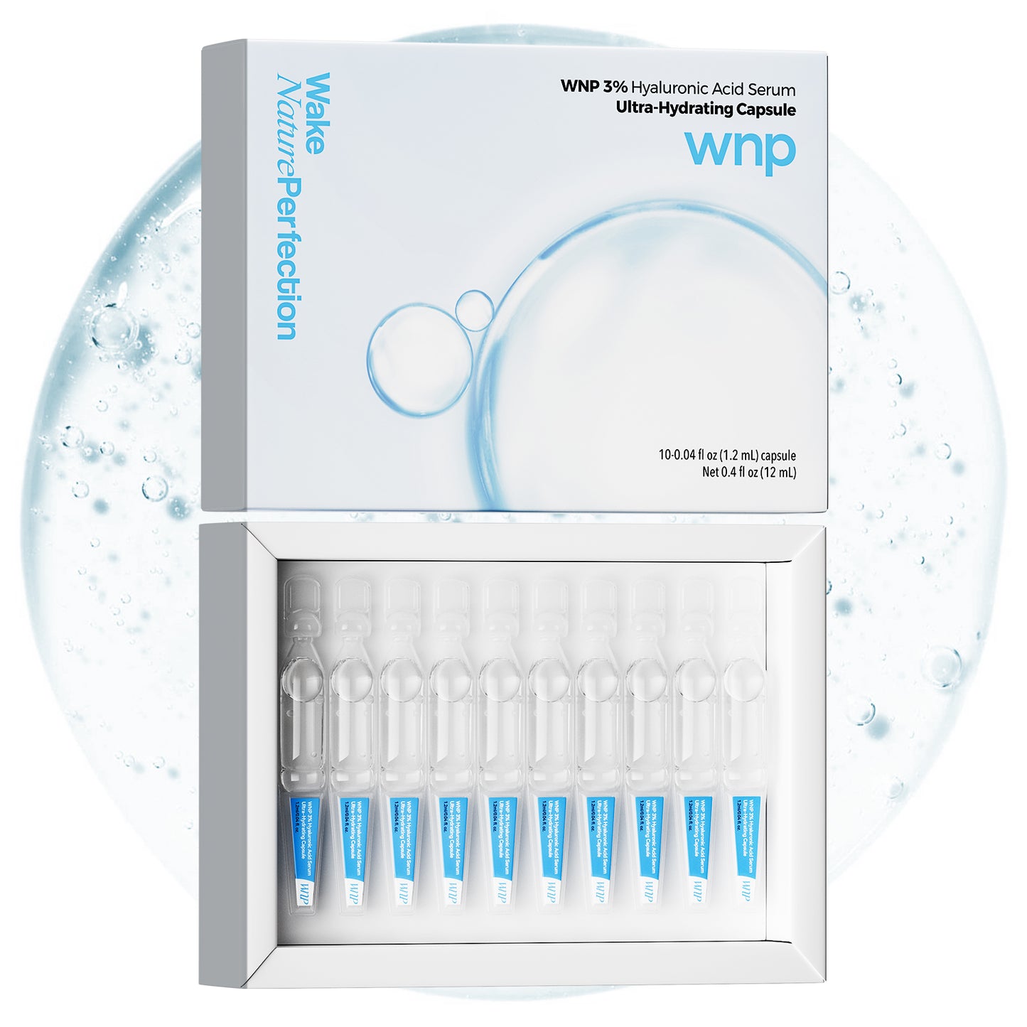 3% Hyaluronic Acid Serum | Travel Size (10 Vials)