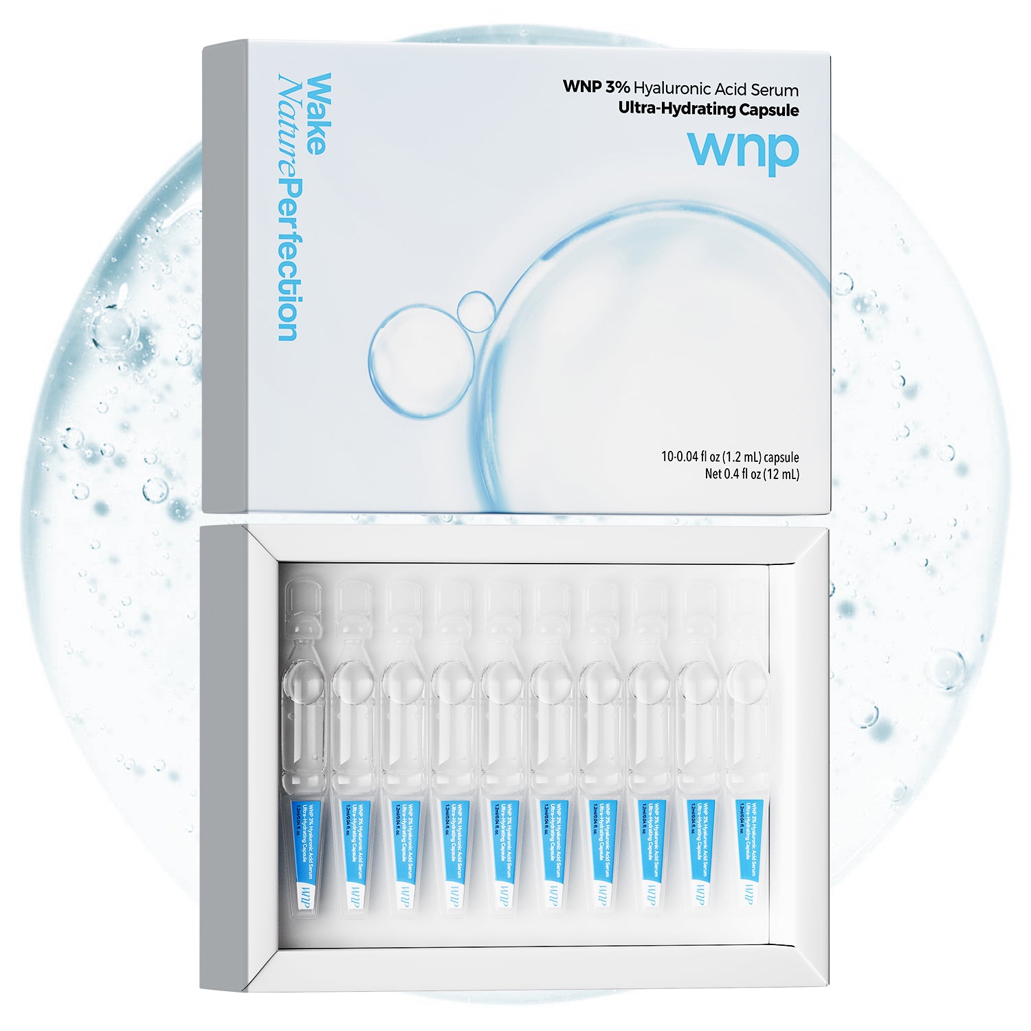 3% Hyaluronic Acid Serum | Travel Size (10 Vials)