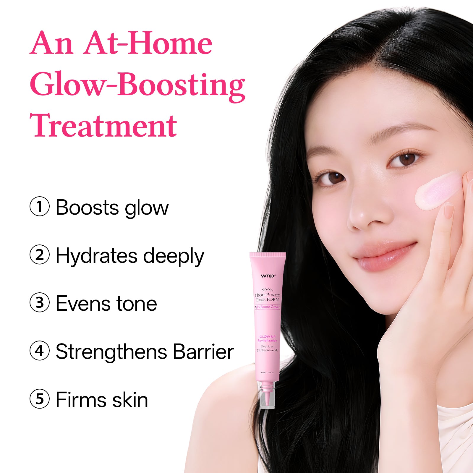 Rose PDRN Glow Highlight Cream