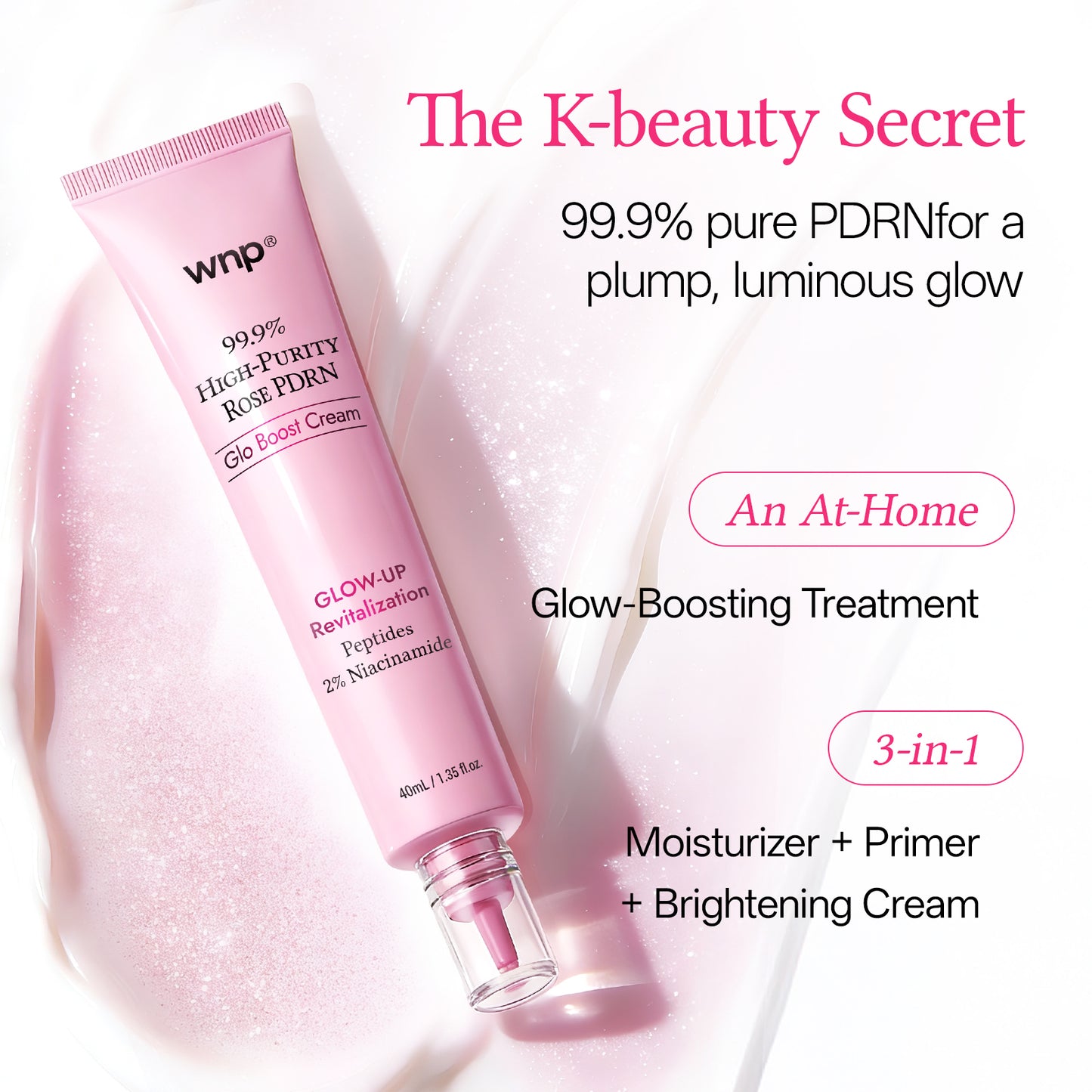 Rose PDRN Glow Highlight Cream
