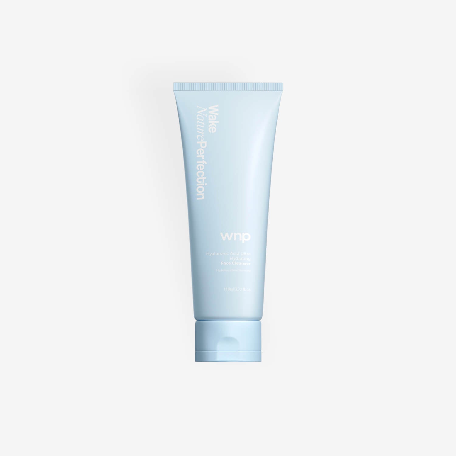 Blue tube of WNP cream on a light gray background