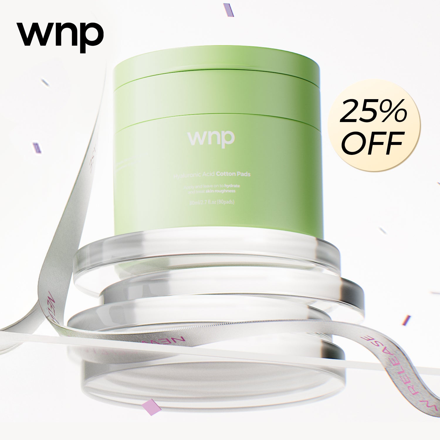 Hyaluronic Acid Cotton Pads