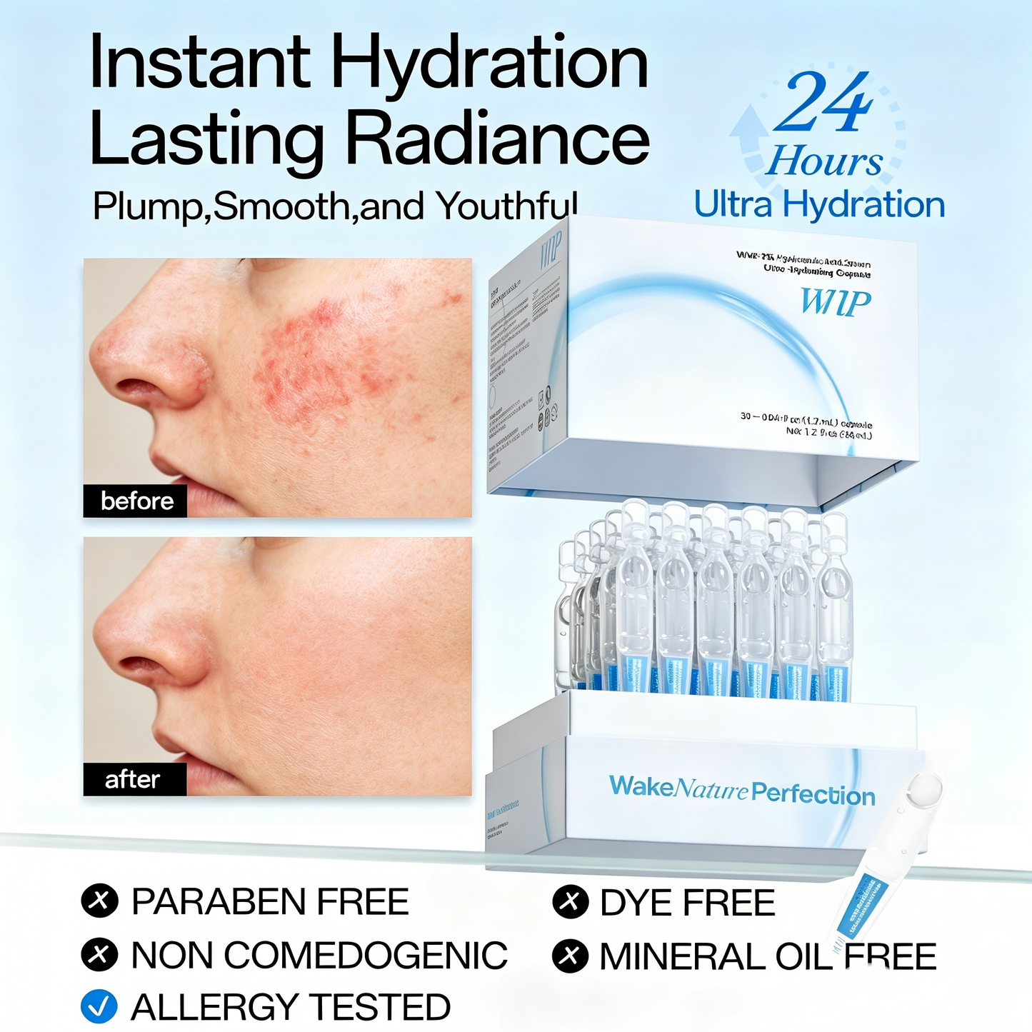 3% Hyaluronic Acid Serum Set (200 Vials)