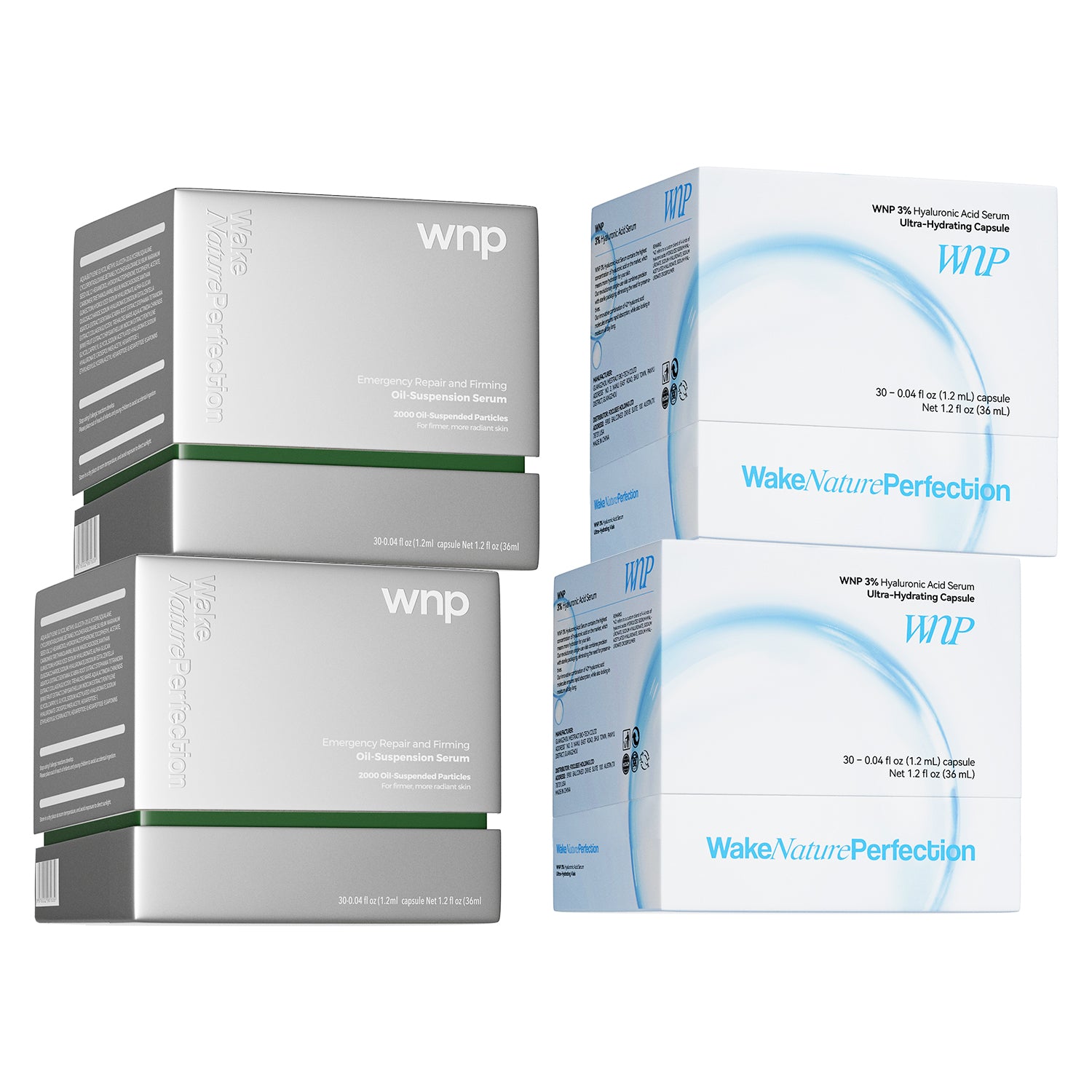 3% Hyaluronic Acid and Emergency Repair Serum Set