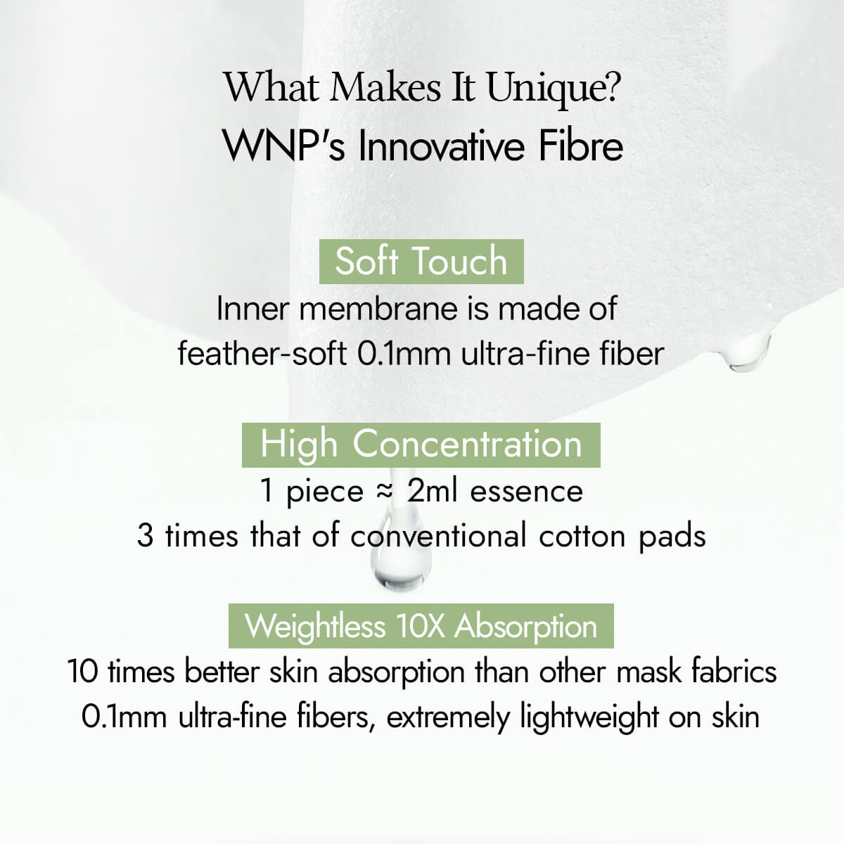 Hyaluronic Acid Cotton Pads