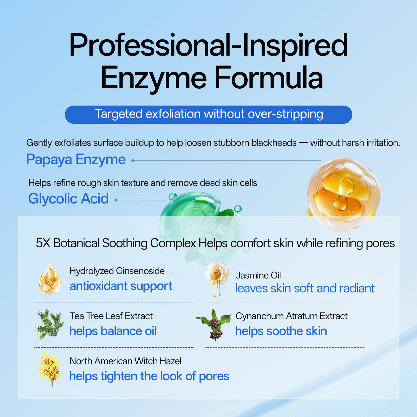 Blackhead Exfoliating Serum Gentle Pore Cleansing