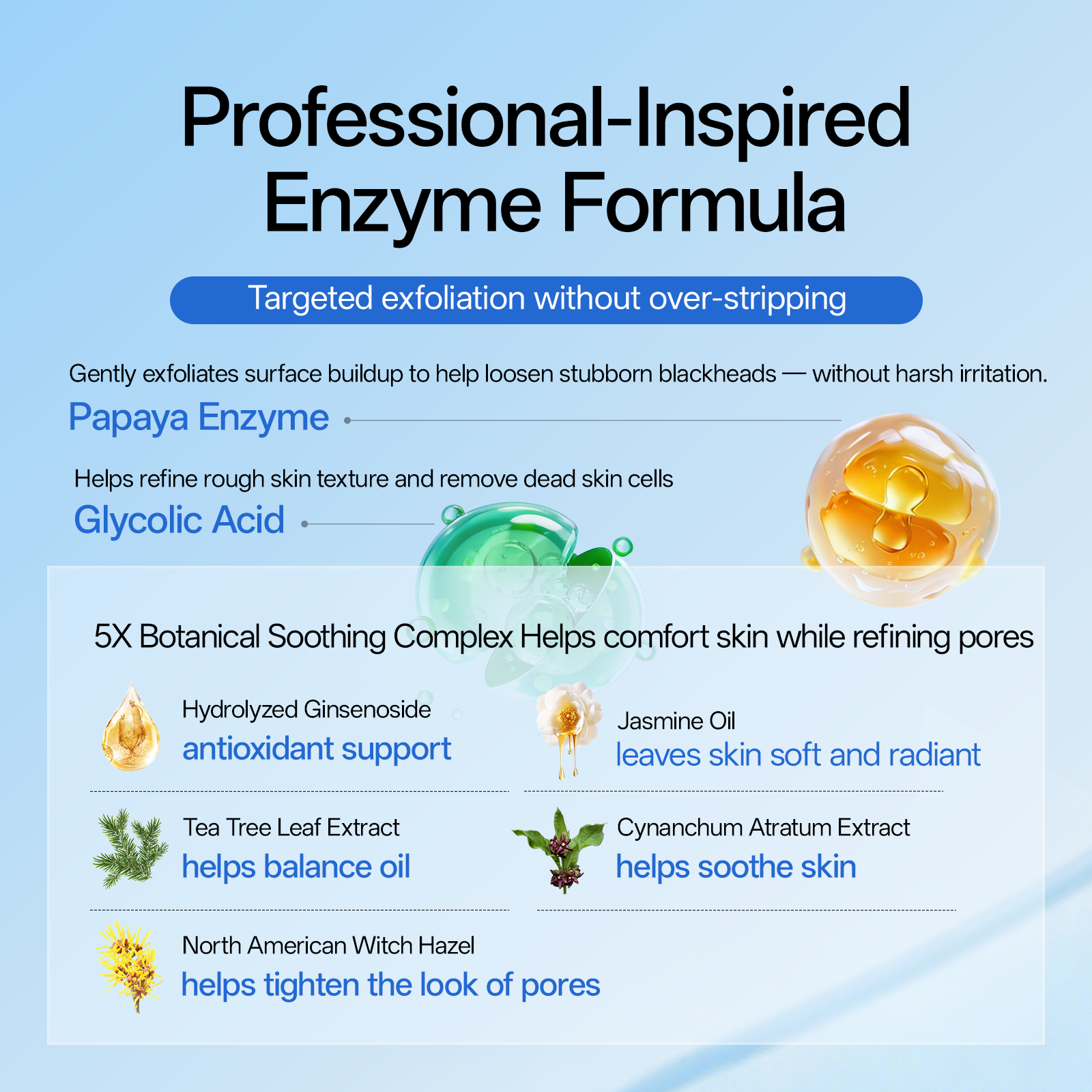 Blackhead Exfoliating Serum Gentle Pore Cleansing