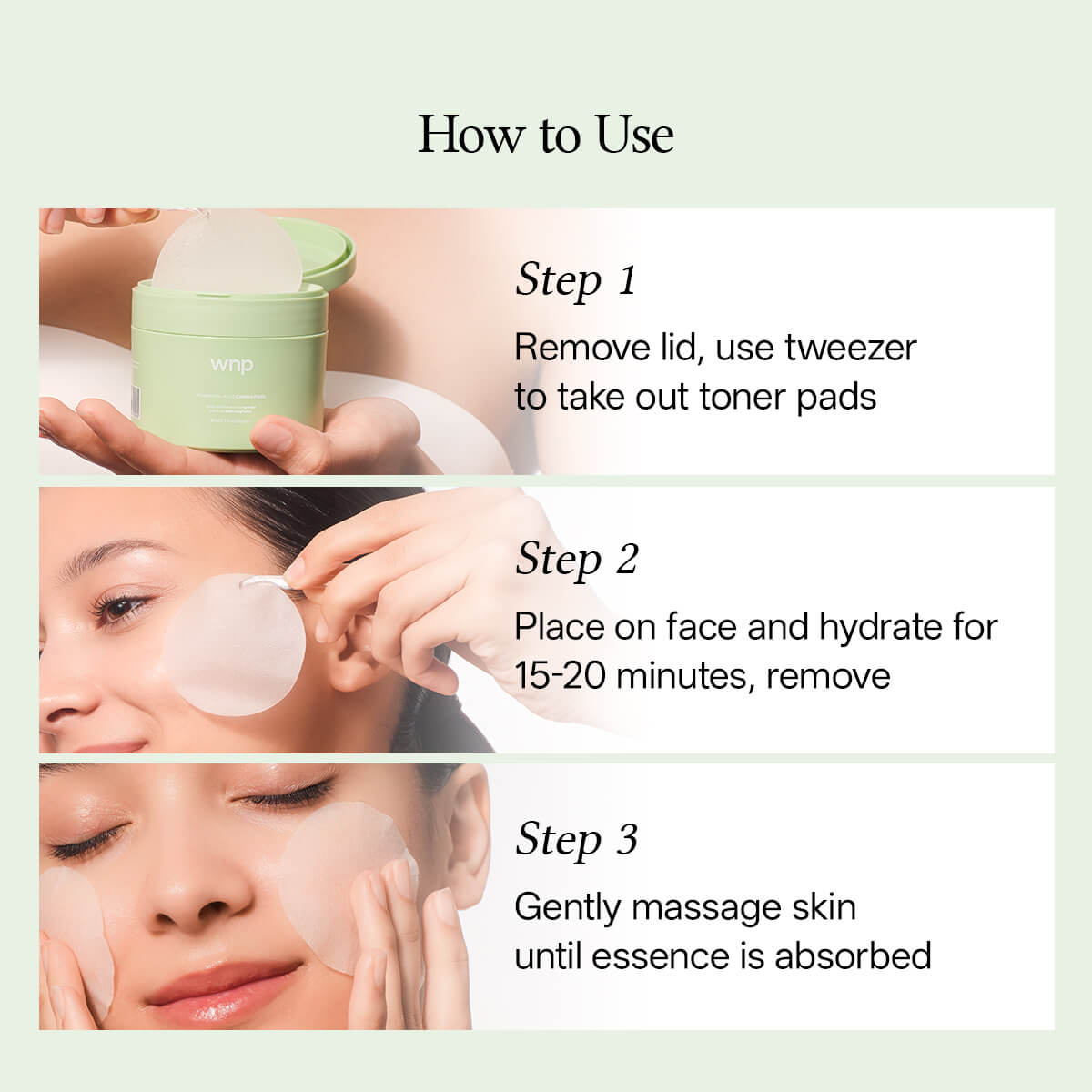 Hyaluronic Acid Cotton Pads