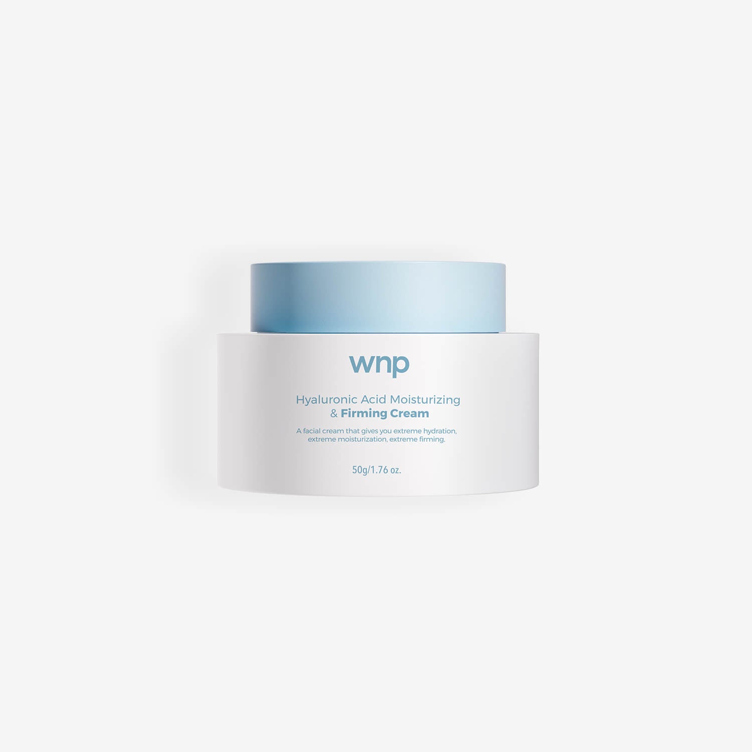 WNP skincare cream jar