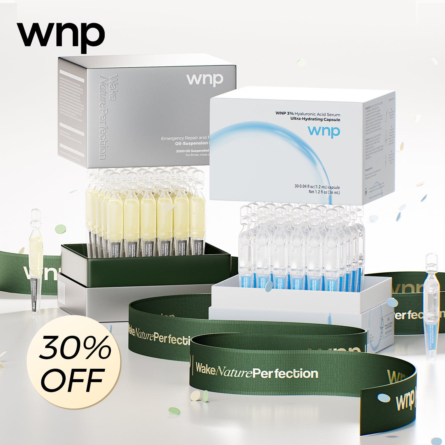 3% Hyaluronic Acid and Emergency Repair Serum Set