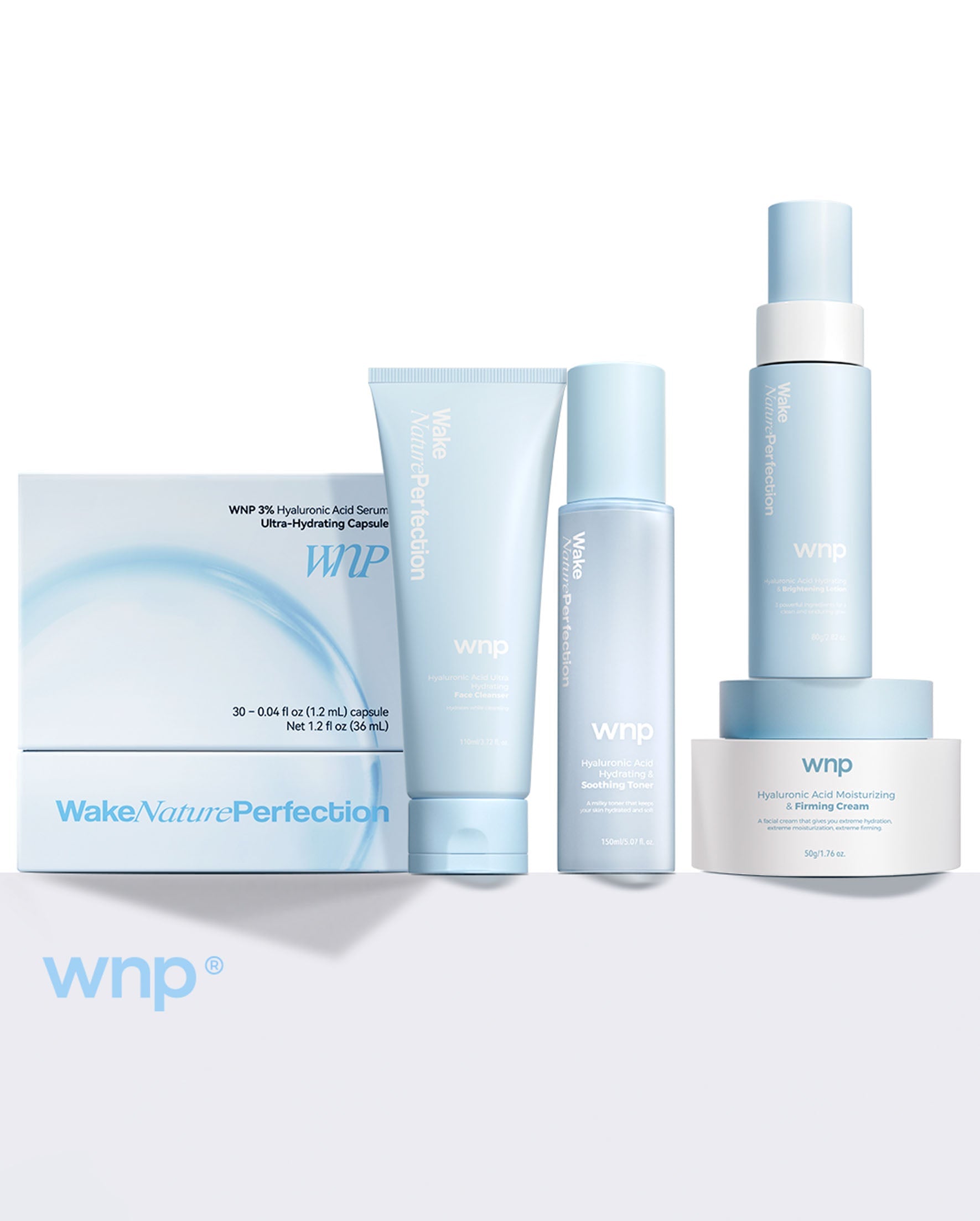 5-Step Deep Hydration Skincare Routine Set