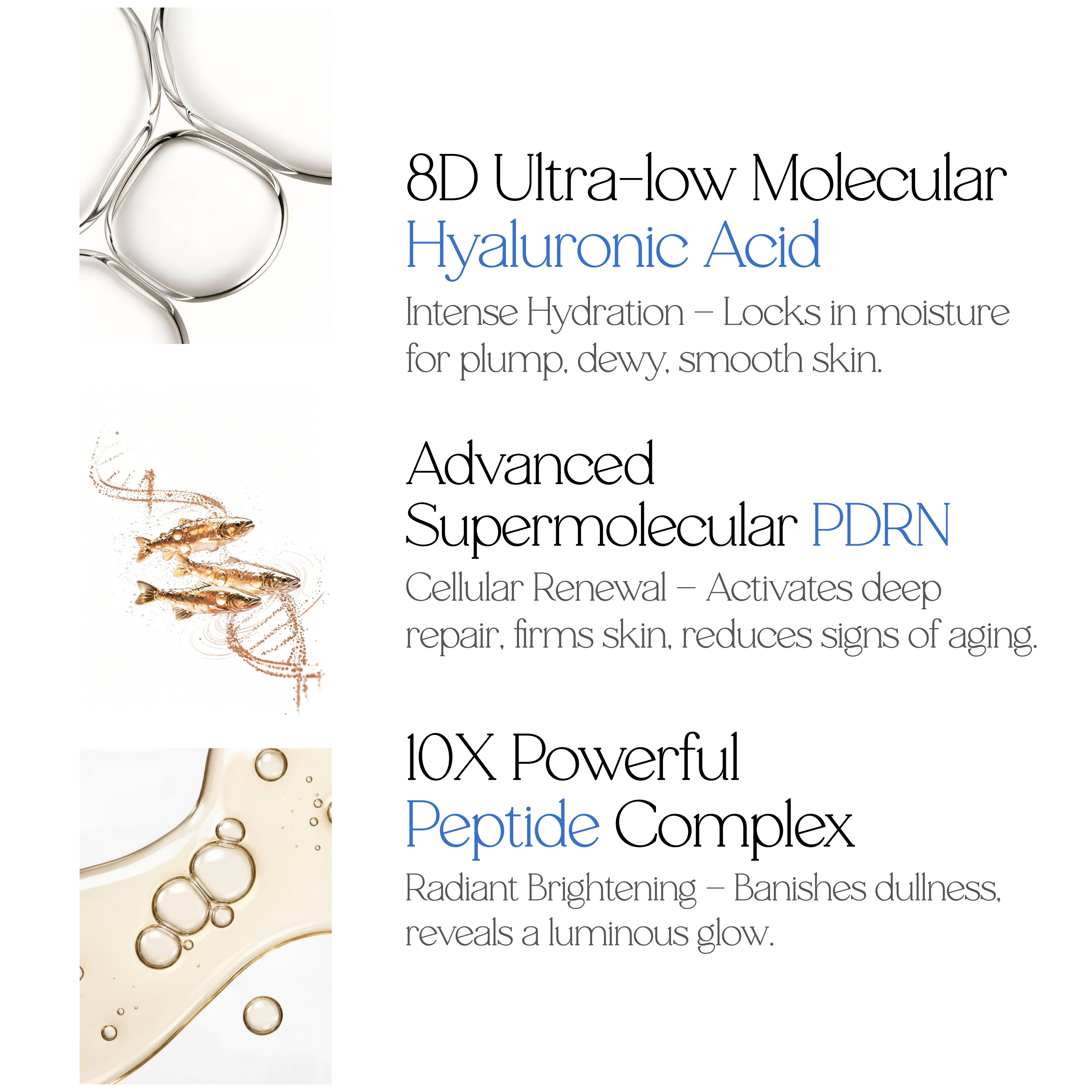 8D Hyaluronic Acid + PDRN Plump Serum