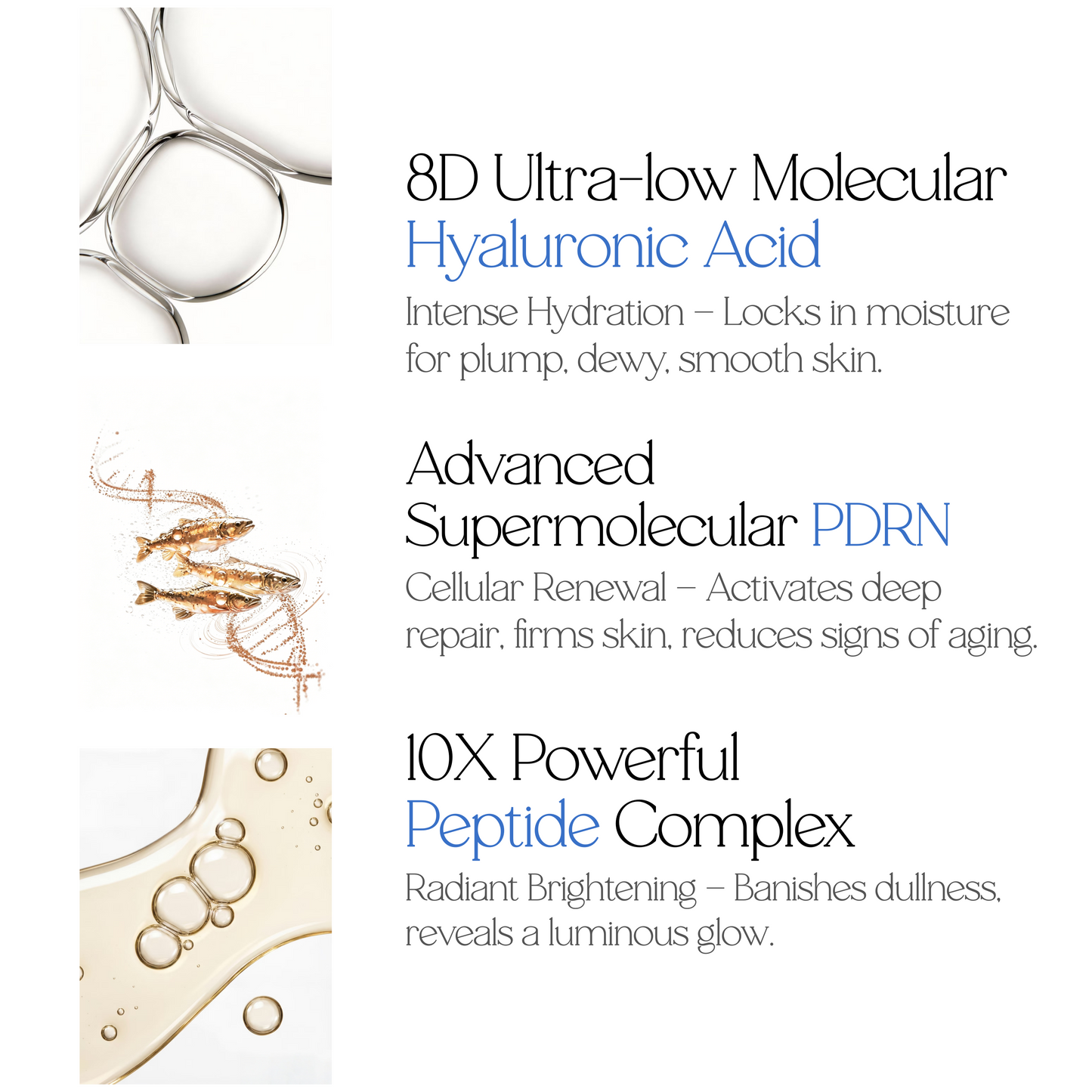 8D Hyaluronic Acid + PDRN Plump Serum