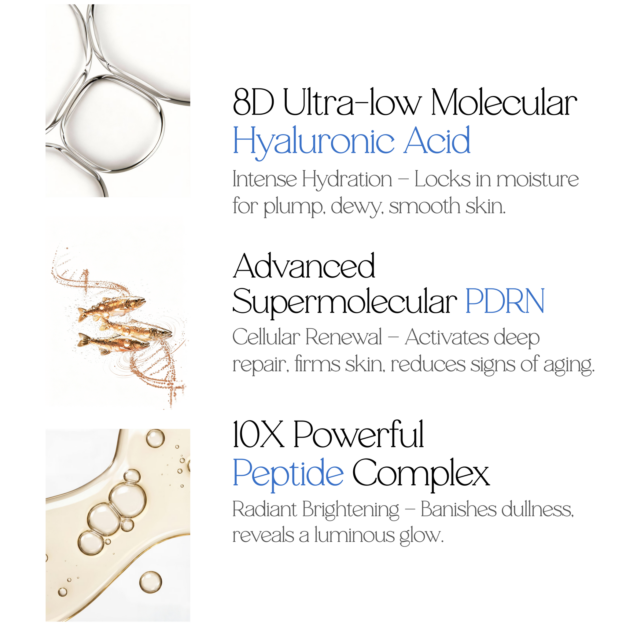 8D Hyaluronic Acid + PDRN Plump Serum